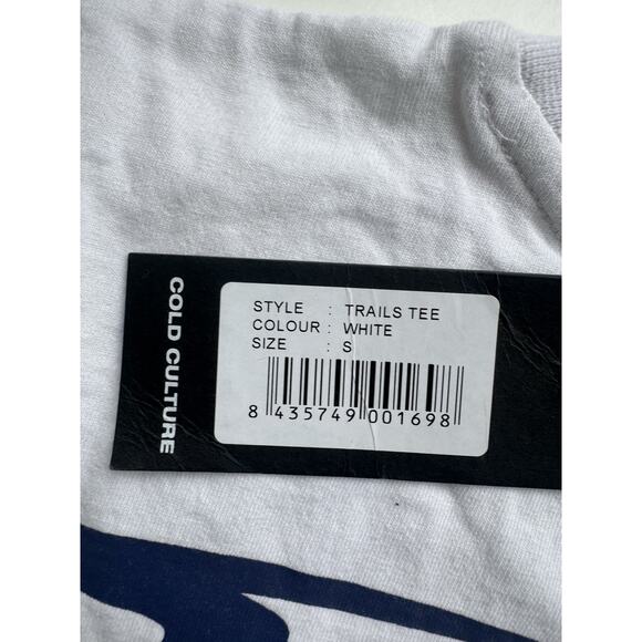 Coldculture Trails Tee White Small - Picture 3 of 3